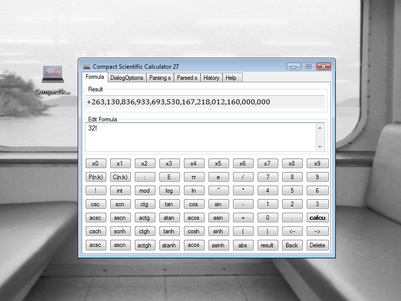 Compact Scientific Calculator 27 in Vista
